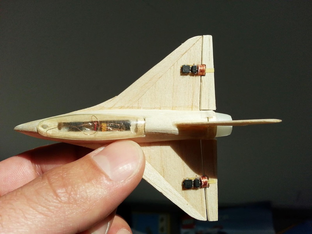 miniature rc plane